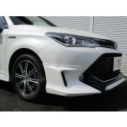 Юбка TRD на передний бампер Corolla Axio / Fielder NZE161 2017 оригинал NKE165