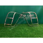 Хромированные накладки на задние стопы Toyota Fielder NZE144 1 модель NZE141