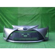 Бампер передний Toyota Vitz NSP135, 2017-2020 г, темно-серый