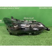 Фара правая 12-657 для Toyota Corolla Axio / Corolla Fielder 2021-2023 г, оригинал Япония, темная LED