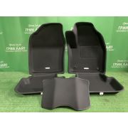 Коврики салона Clazzio для Toyota C-HR 2016 г +, NGX50 - 4WD (полный привод), комплект, НОВЫЕ